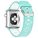 Compatible Apple Watch Band 38mm & 40mm, Alritz Silicone Sport Strap Replacement for Apple Watch Series 4/Series 3/Series 2/Series 1/Nike+