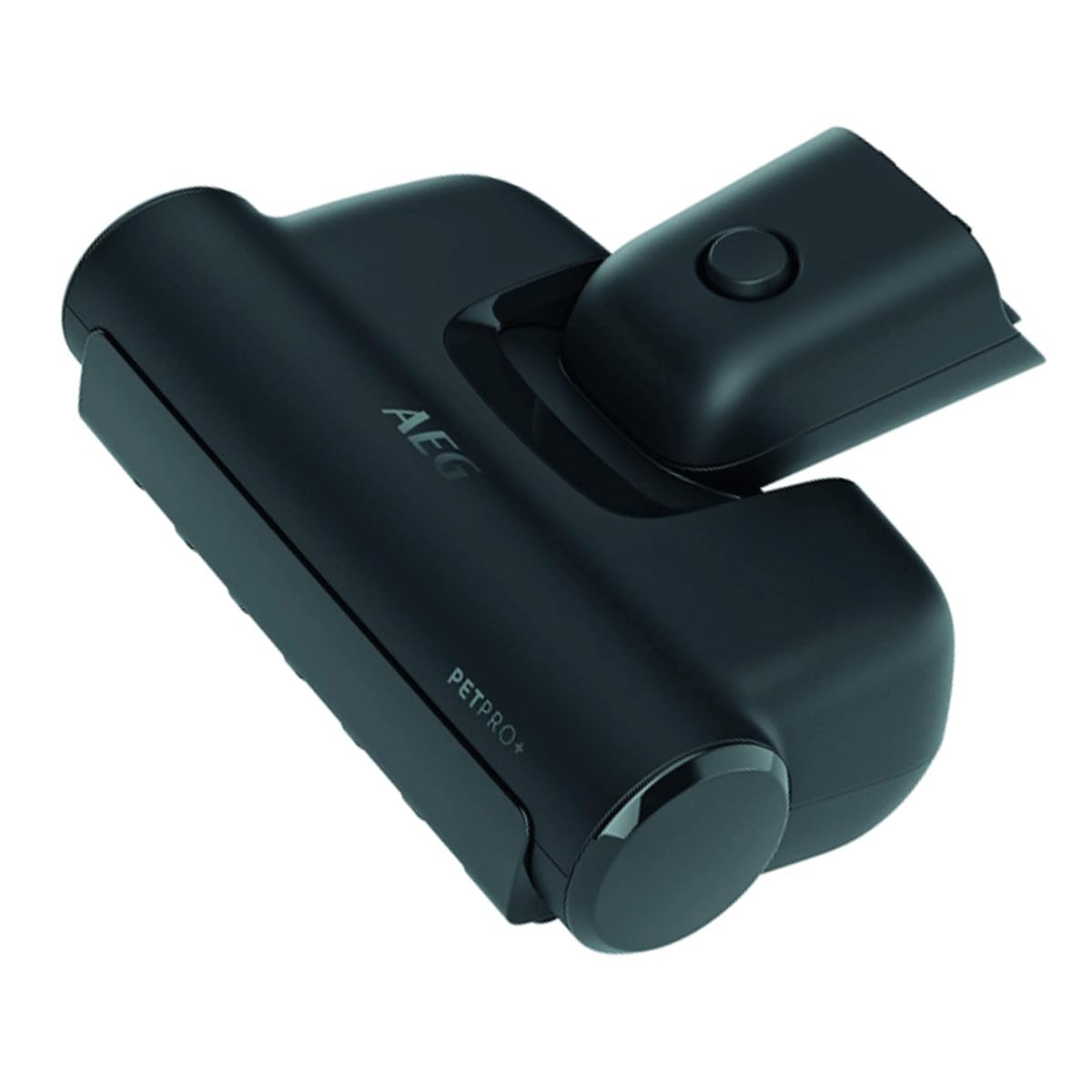 AEG AZE138 - PetPro+ Pet Hair Nozzle, Double Rubber Strips for Upholstery and Car Seats, Deep Pad Access, Push-and-Pull Brush Roller, Optimised Sealing and Motor, Fits QX6 QX7 QX8-2 QX9, Black