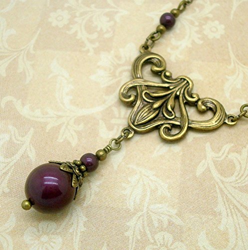 Neo Victorian Necklace, Handmade