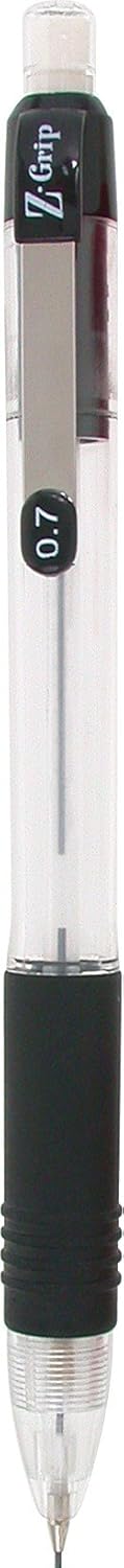 Zebra Z-Grip Mechanical Pencil, 0.7mm Point Size, HB #2 Graphite, Black Grip, 24 Pack : Office Products