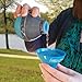 Kurgo Palm Dog Water Bottle & Water Dispenser | Pet Water Bottle | Dog Travel Water Bottle | Portable Water Dish for Dogs | Food Grade Silicone & BPA Free | Carabiner for Easy Storage | Holds 6.5 OZ