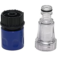 Valley Industries GHF-QC-BLU-BG Pressure Washer Garden Hose Adapter, Blue