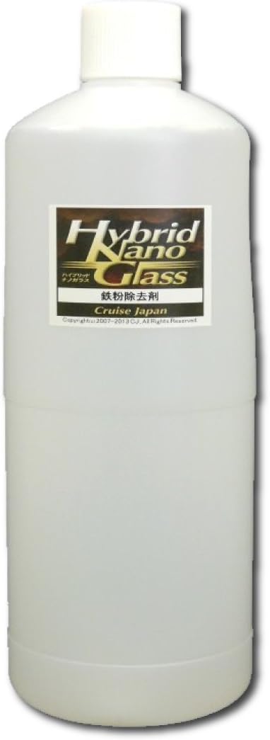 Amazon ハイブリッドナノガラス ボディのザラザラした鉄粉 凍結防止剤落としに効果抜群 鉄粉除去剤１ｌ カーシャンプー ボディクリーナー 車 バイク