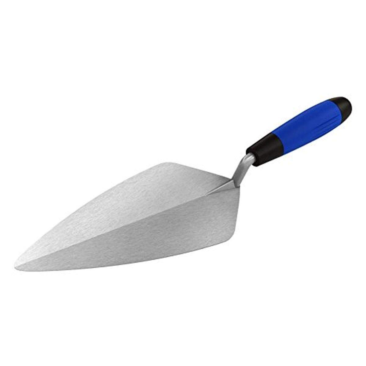 Bon 72-299 13 x 5.625-inch Pro Carbon Steel Narrow London Masonry Trowel with Comfort Grip Handle