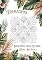 Livro Livro de Plantas Detalhadas para Colorir: Serie: Botânica