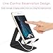 Cell Phone Stand, Ifecco Mobile Phone Holder for Tablet All Android Smartphones, iPhone 7 Plus iPad (Upgrade Black)