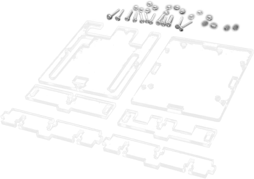 Carcasa Caja de Acrílico Transparente para Arduino UNO R3: Amazon.es: Electrónica