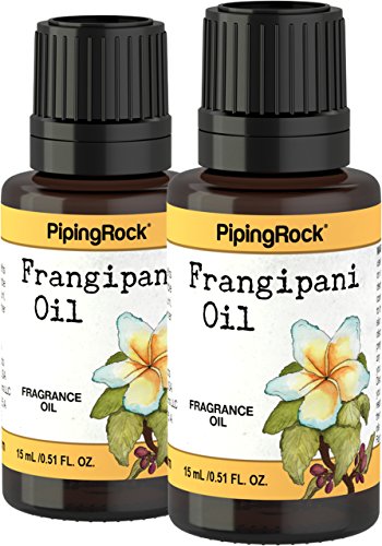 Piping Rock Frangipani Fragrance Oil 2 Dropper Bottles x 1/2 oz (15 ml)