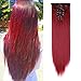 8Pcs 18 Clips 26 Inch Straight Full Head Clip in on Hair Extensions Women Lady Hairpiece Dark Red