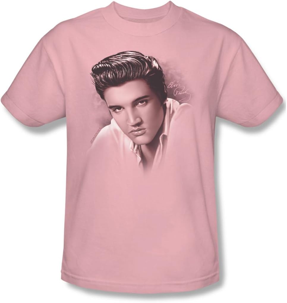Elvis Presley Uomo The Stare tShirt in Rosa Amazon.it Abbigliamento