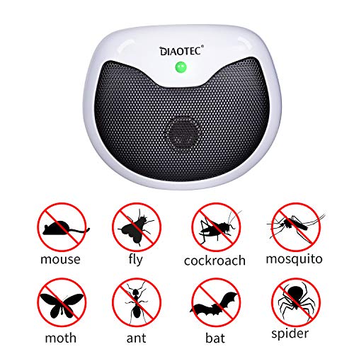 Diaotec Rodent Squirrel Repellent Ultrasonic Pest Deterrent Control
