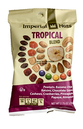 Imperial Nuts Grab & Go 8 PK Variety of Snack Blend Featuring a Large Assortment of Variety of Fresh Nuts, Dried Fruits, Seeds & Chocolate Blend. - Thumbnail 6