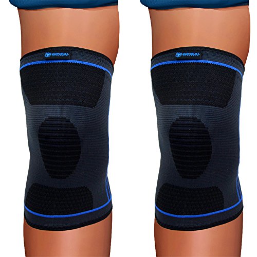 Knee Compression Sleeve (Single) - Support Brace for Running, Jogging, Sports, Joint Pain Relief, Arthritis - Improved Circulation and Injury Recovery (Small) Knee Compression Sleeve (Single) - Support Brace for Running, Jogging, Sports, Joint Pain Relief, Arthritis - Improved Circulation and Injury Recovery (Small)