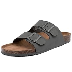 Nautica Men's Double Buckle Slide-Comfort