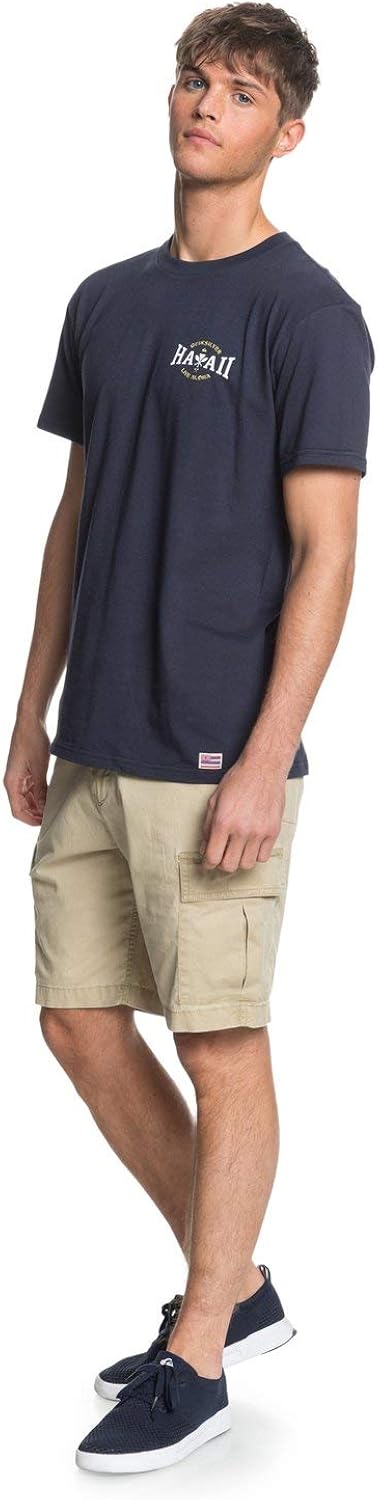 Quiksilver Mens Hi Chambers Mt0 Tee: Clothing