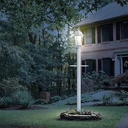 Design House Traditional Outdoor Lamp Post with