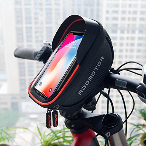 Addmotor Bicycle Bike Handlebar Frame Waterproof Cycling Phone Bag Pouch Package