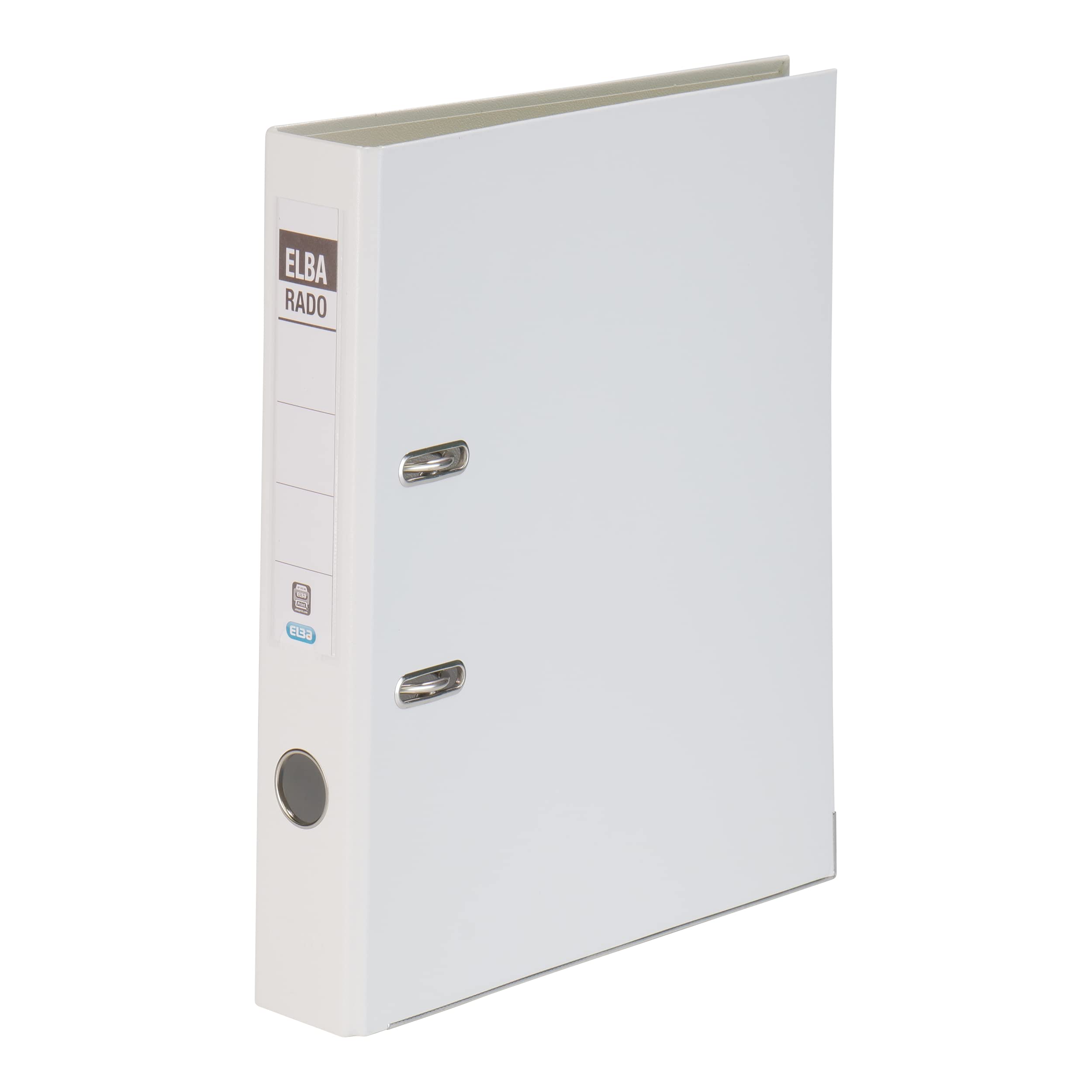 Elba “Rado Plast” Ring Binders A4 PVC A4, Narrow (1 Item) Schmal (1 Stück) White