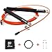 PROCIRCLE Speed Jump Rope - 360° Swivel Ball Bearing - Adjustable - Workout for Double Unders, Exercise, WOD, Outdoor, MMA & Boxing Training