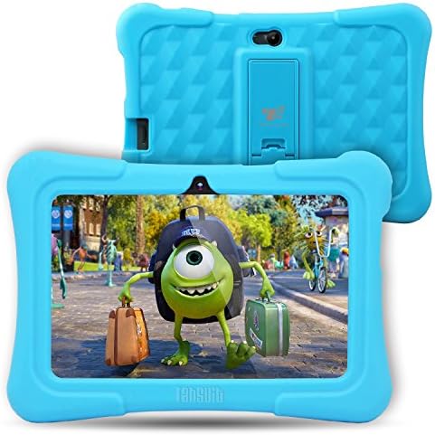 Dragon Touch Y88X Plus 7 inch Kids Tablet Disney Edition, Quad Core CPU, Android 5.1 Lollipop, IPS Display, Kidoz Pre-Installed w/ Bonus Disney Content (more than $60 Value)-Blue