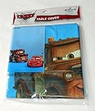 Hallmark - Disney Cars - Lighting McQueen and Mater - Plastic Tablecover - Standard