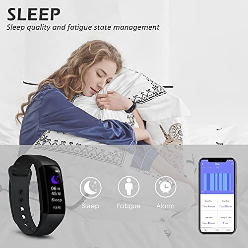 Audar ECG PPG Activiteit Tracker met Hartslagmeter Bloeddruk Slaapmonitor Stap Calorie Counter Ondersteunde 13 talen… - Image 5