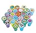 Rhode Island Novelty 787421501247 100 Assorted Plastic Stamps