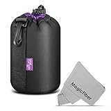 Altura Photo Medium Neoprene Pouch Bag for DSLR Camera Lens (Canon, Nikon, Pentax, Sony, Olympus, Panasonic)