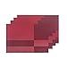 Placemats,Placemats for Dining Table,Heat-Resistant Placemats, Stain Resistant Washable PVC Table Mats,Kitchen Table mats