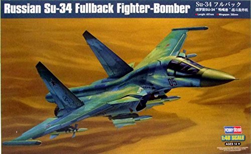 1/48 Hobby Boss Su-34 Fullback Fighter Bomber Plastic Model Kit
