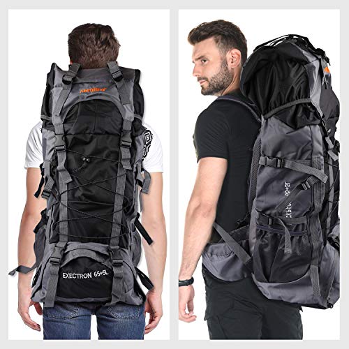 AUTOPDR Hiking Backpack,70L Large Trekking Bag, Capacity Outdoor Camping Backpack, Professional Multifunctional Hiking Gear Hiking Camping Rucksack