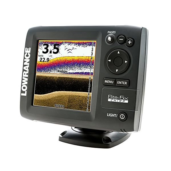 Lowrance-Elite-5X-CHIRP-with-83200455800-Transducer