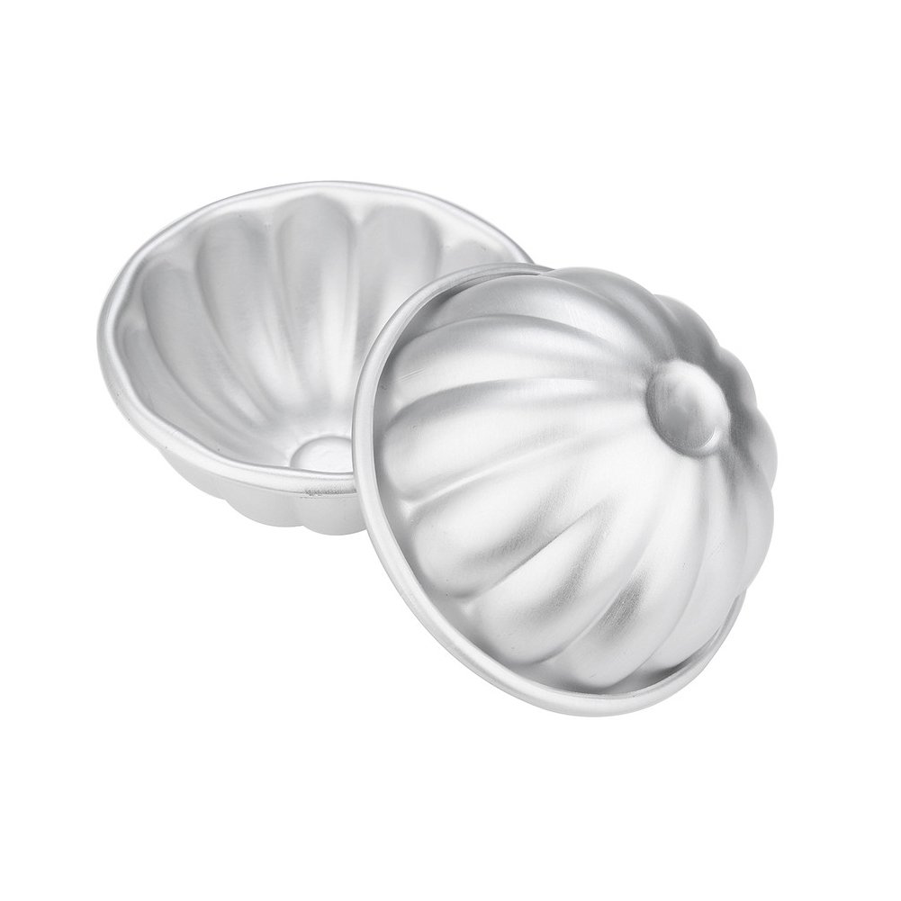 Bath Bomb Mold，5 Sizes 10 Pieces Metal Bath Bomb Mold Kit(2 Hemispheres, 2 Starfish, 2 Heart, 2 Shell, 2 Petal) with 5 Spoons for Bath Bomb Making, Handmade Cakes and Crafts