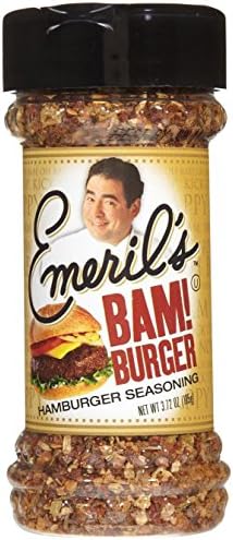 Emeril's Seasoning Blend, Bam! Burger Hamburger Seasoning, 3.72 Ounce