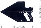 Lily Brown Logarithmic Periodic Antenna 0.1-12GHz High Gain Radio Detection view 3