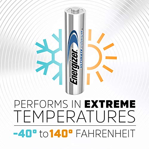 Energizer AAA Batteries, Ultimate Triple A Battery Lithium, 8 Count