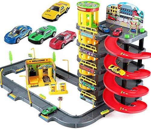 Children's Parking Lot Toys Boys and Girls Baby Intellectual Power Enlightenment Simulation Scene Construction Education Children's Toys (Size : C)