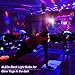 DJ Lights, OPPSK 48W RGBW Stage Light with Strobe Effect Black Lights Sound Activated by Remote and DMX Control for Church Club Show Wedding Birthday Stage Lighting
