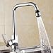 Tiowea New Home Kitchen Bathroom Useful Faucet Bubbler Saving Water Spill 360°Water Spout Filter Replacement Faucet Water Filters