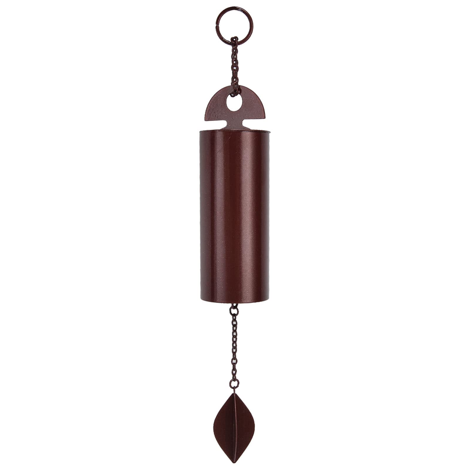Yolispa Wind Chimes for Outside Unique, Single Tube Metal Wind Chime, Deep Resonance Serenity, Windbell Outdoor Retro for Outside Indoor Home Decoration