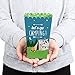 Big Dot of Happiness Happy Camper - Camping Baby Shower or Birthday Party Favor Popcorn Treat Boxes - Set of 12