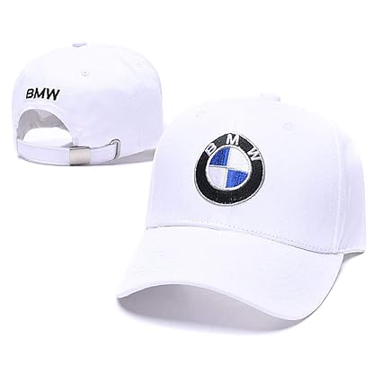 white bmw hat