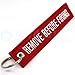 Rotary13B1 Remove Before Firing Keychain - Red/White