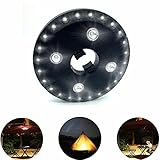 AIDOUT Patio Umbrella Lights - 28 LED Night Light 400 Lumens Umbrella Lights Battery Operated Umbrella Pole Light Outdoor Lighting - 3 Lighting Mode for Patio Umbrellas, Outdoor Use or Camping Tents