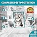 Cats Flea Collar – Flea and Tick Prevention for Small Cats Up to 8 Months – Adjustable and Waterproof with 100% Natural Flea and Tick Control Collar-2 Packthumb 2