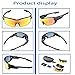 GIEADUN Polarized Cycling Sports Glasses 4 lenses Outdoor Running Sunglasses for Baseball Volleyball Baseball Driving Fishing