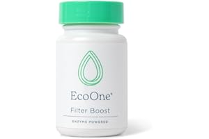 Filter Boost by EcoOne | Enzyme-Powered Hot Tub & Spa Filter Cleaner | Hot Tub Filter Cleaner Soaking Solution to Maintain Filter Efficiency | Deep Cleans Filter Fibers, 2 Oz