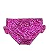 PGXT Girls 3 Pcs Princess Mermaid Tail Swimwear Swimsuit Bikini Blue+Rosered 120CM