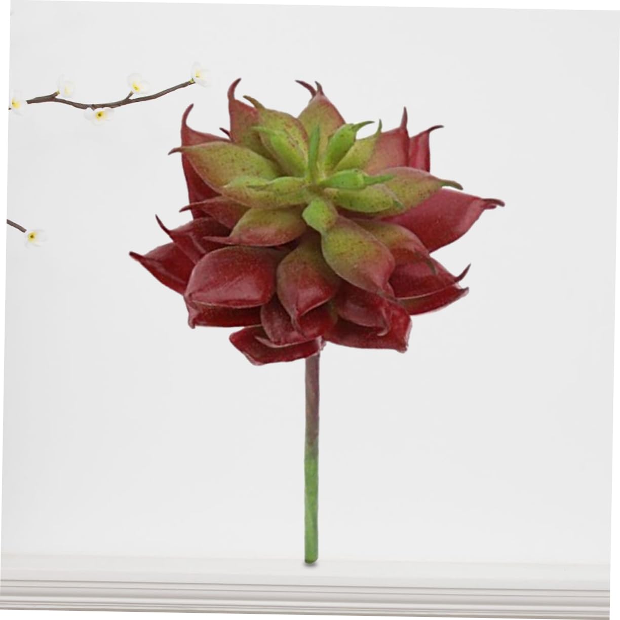 RORPOIR Realistic Artificial Succulent Plants Unpotted Mini Succulent Cactus for Home Office Balcony Decoration Small Faux Succulents 1.76 Inch