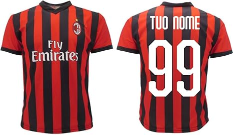maglia milan personalizzata